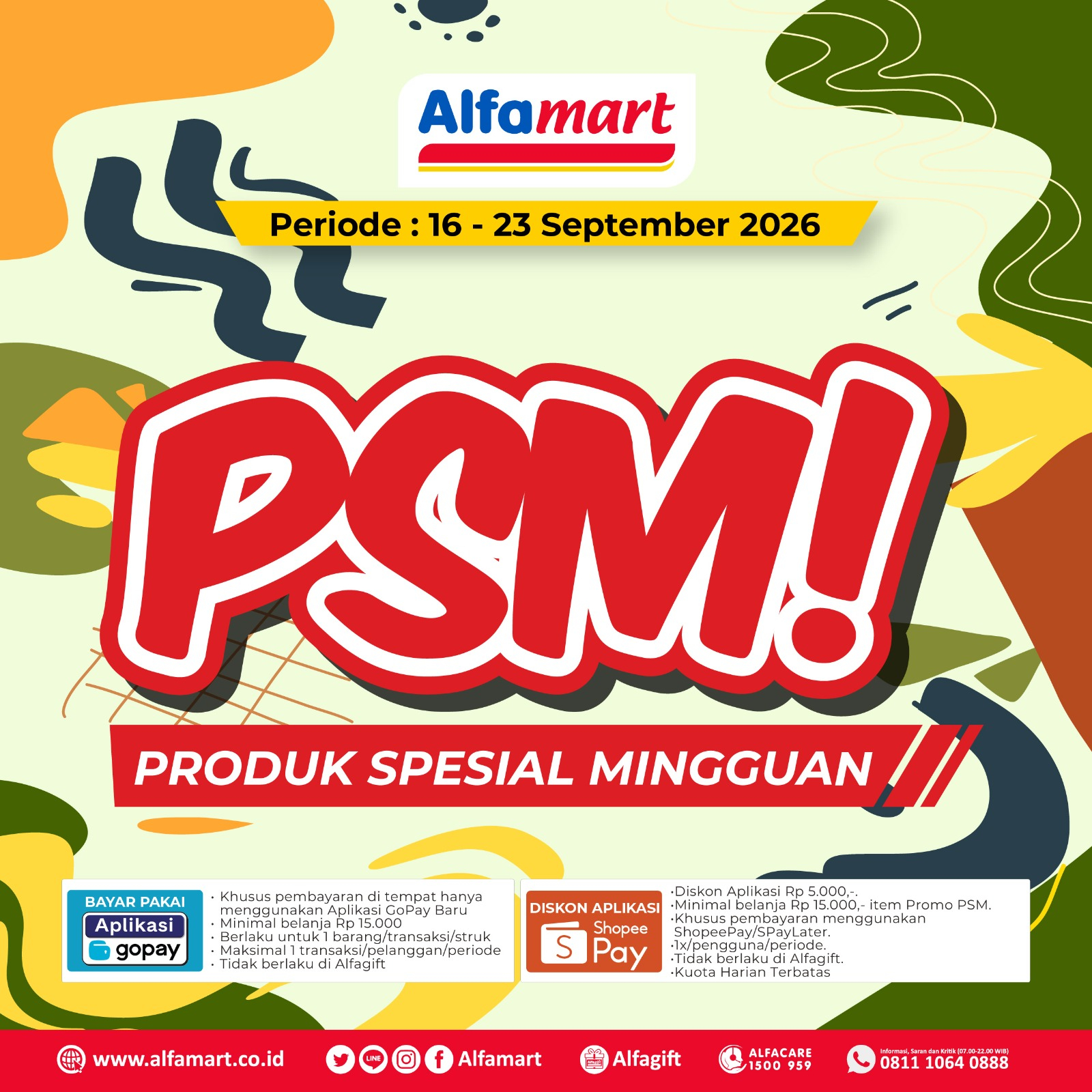 Katalog PSM Alfamart Alfamart 18 September 2026 - 20 September 2026