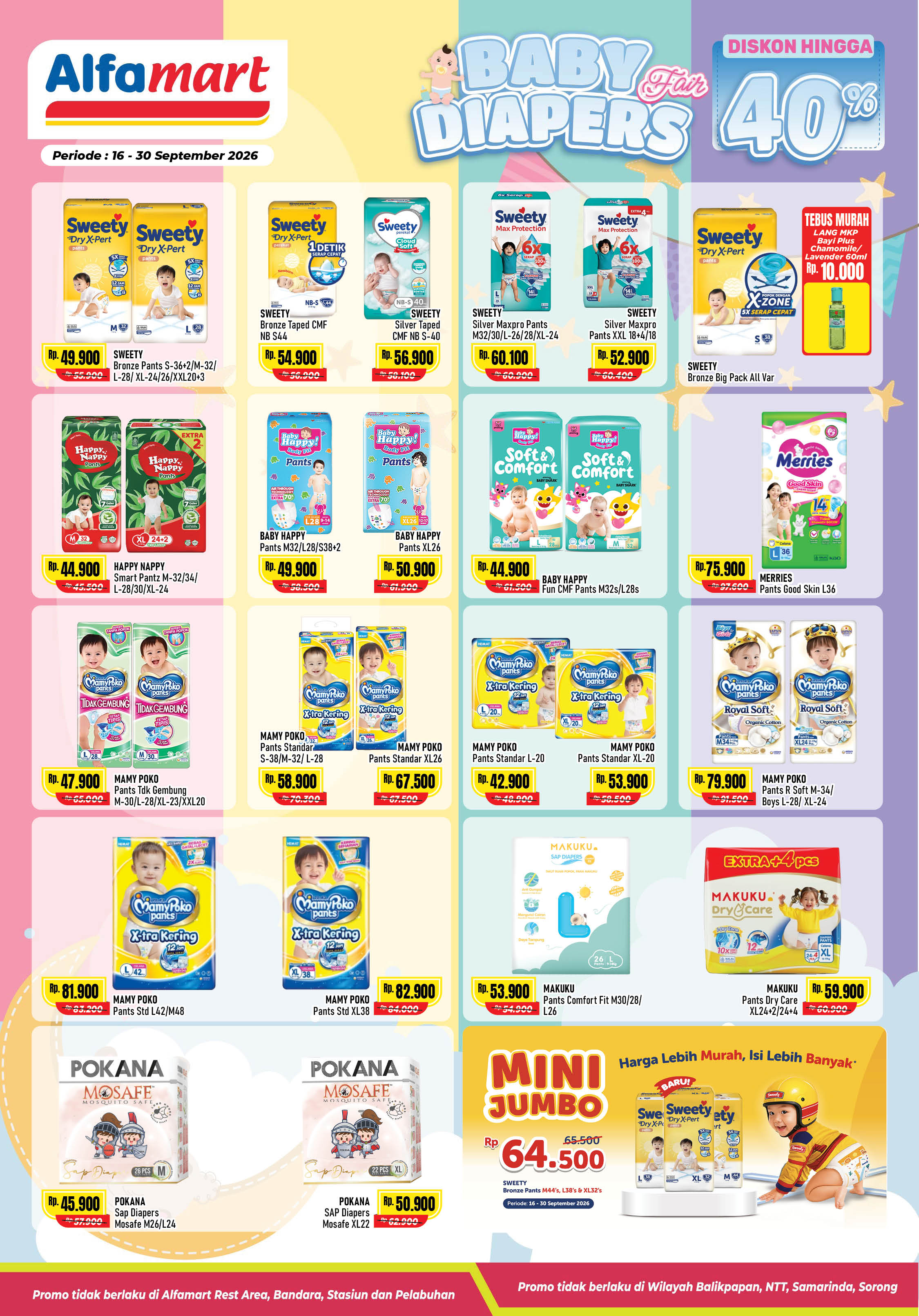 Katalog Promo Alfamart Baby Diapers Fair Alfamart halaman 1