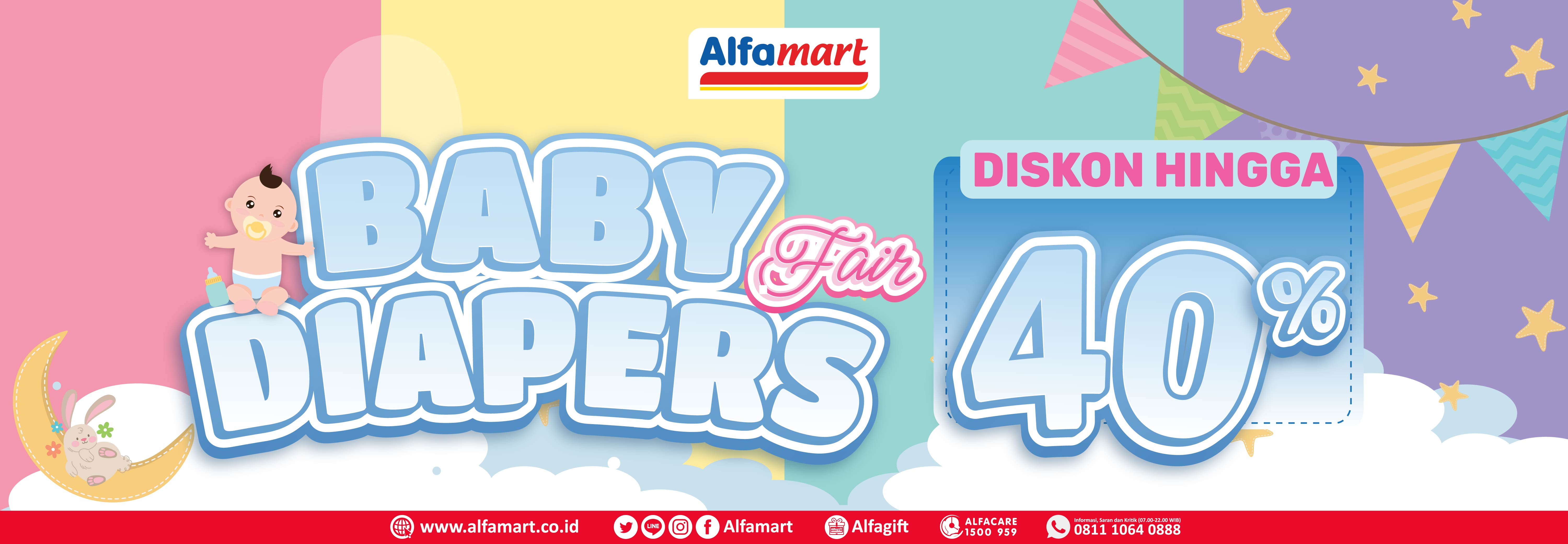 Promo Alfamart Baby Diapers Fair