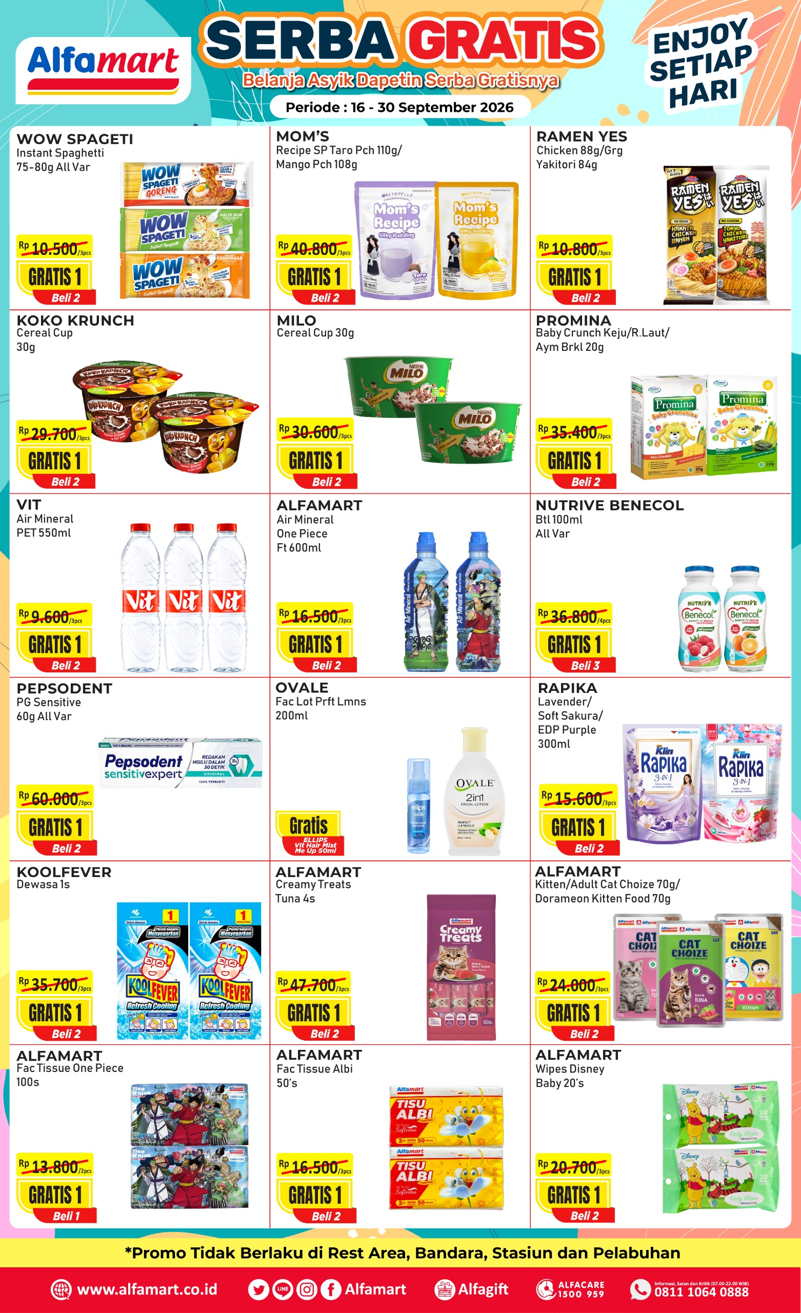 Katalog Promo Alfamart Serba Gratis Alfamart halaman 1