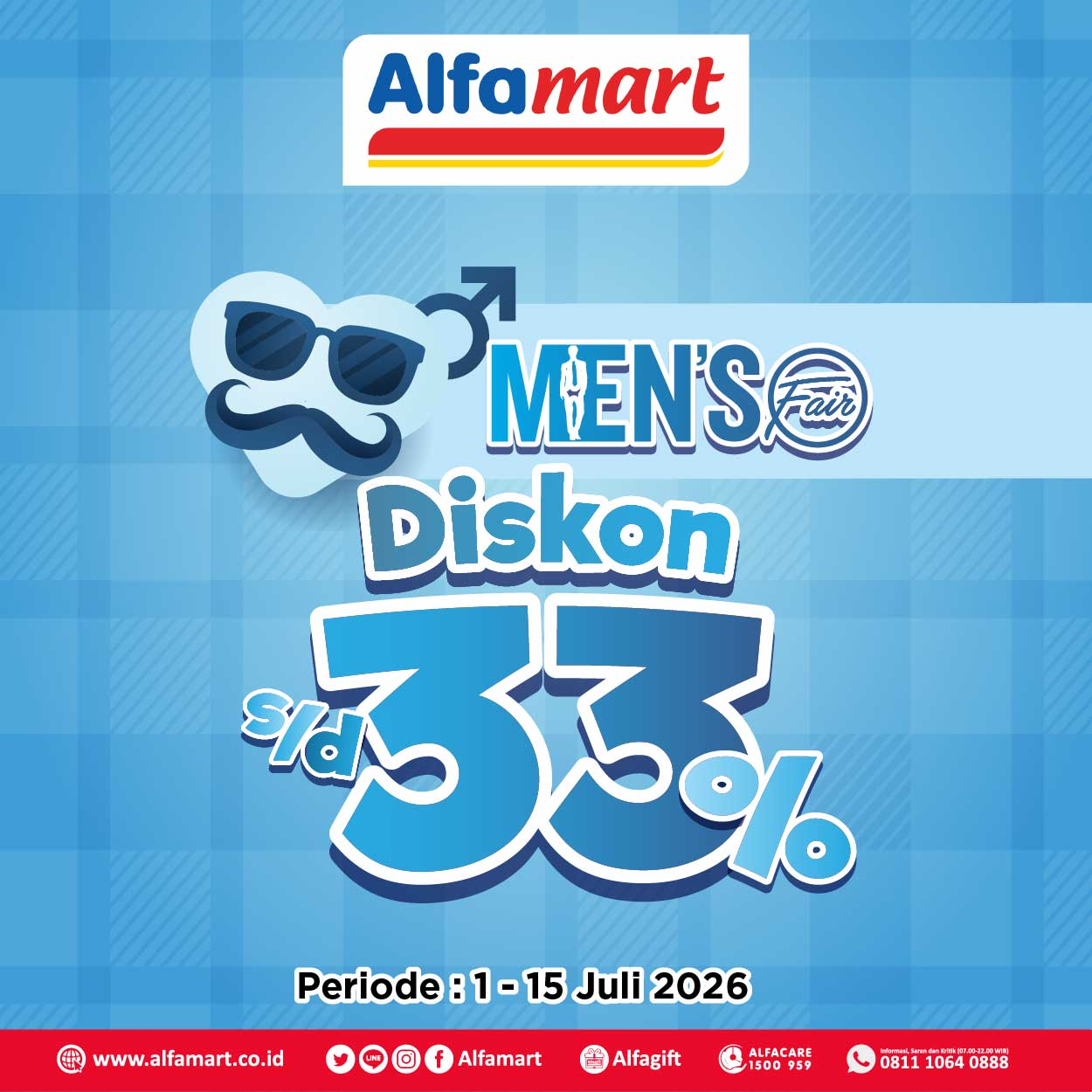 Katalog MENS FAIR Alfamart Alfamart 18 September 2026 - 20 September 2026