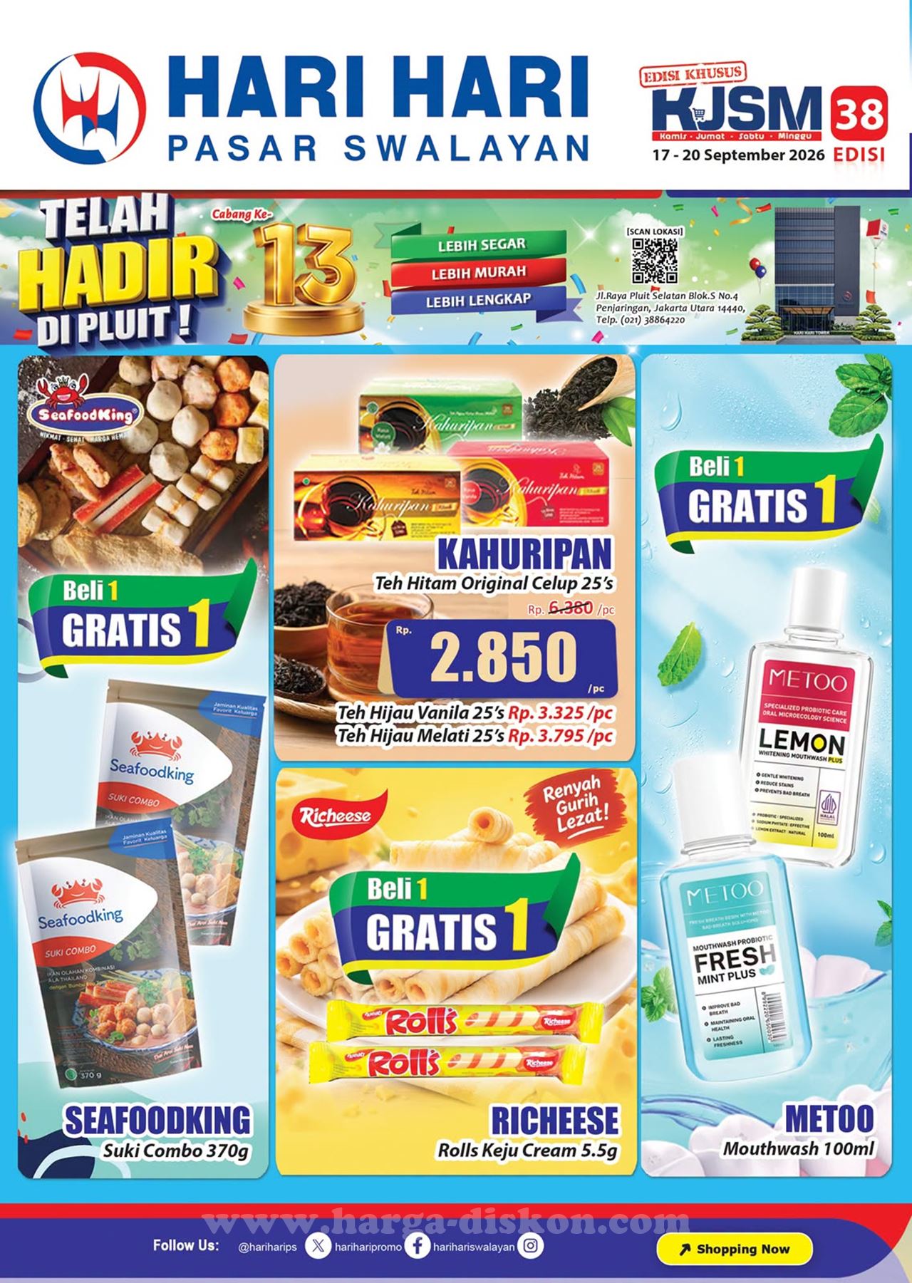 Katalog promo Katalog Promo Hari Hari Swalayan JSM Hari Hari Swalayan